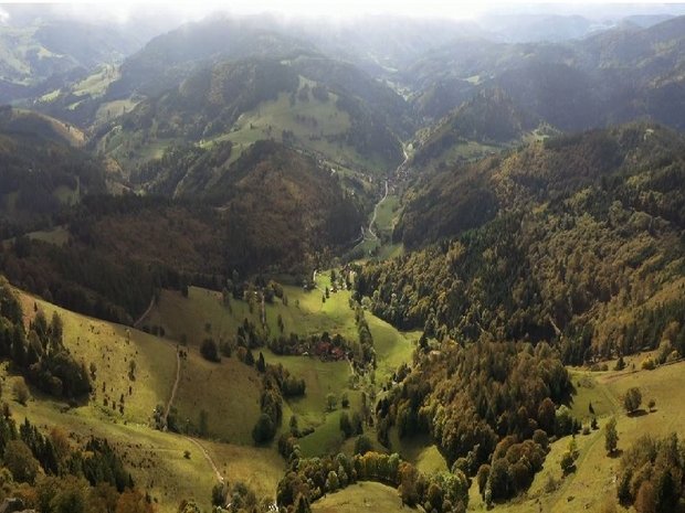 Panoramablick in das Biosphärengebiet (Foto: Biosphärengebiet Schwarzwald)
