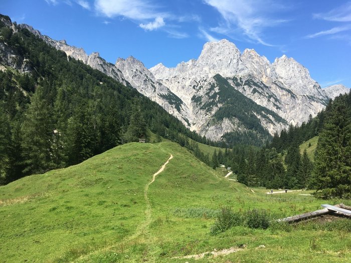 Foto: Maike Wermes Blick in ein beeindruckendes Alpen-Panorama